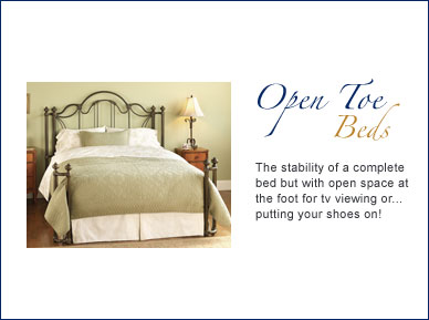 Open Toe Beds
